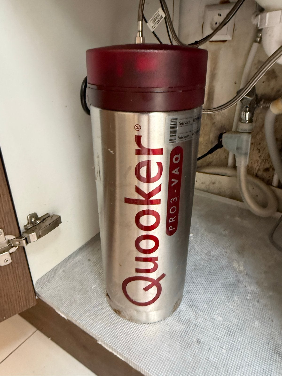 Quooker PRO3-VAQ kokendwaterkraan met reservoir, Ophalen, Gebruikt