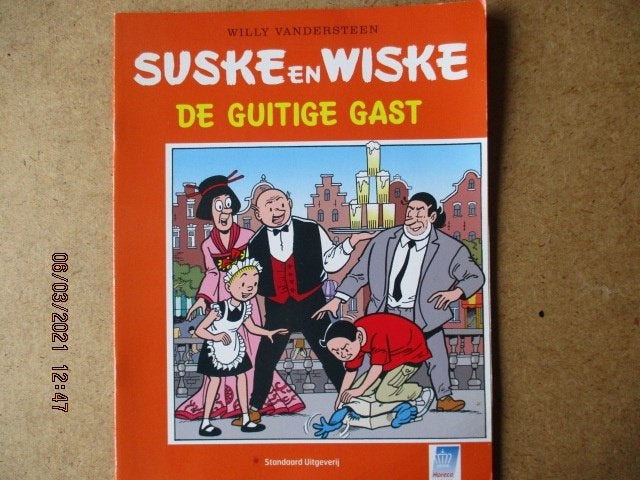 adv0285 suske en wiske horeca, Eén stripboek, Ophalen, Gelezen