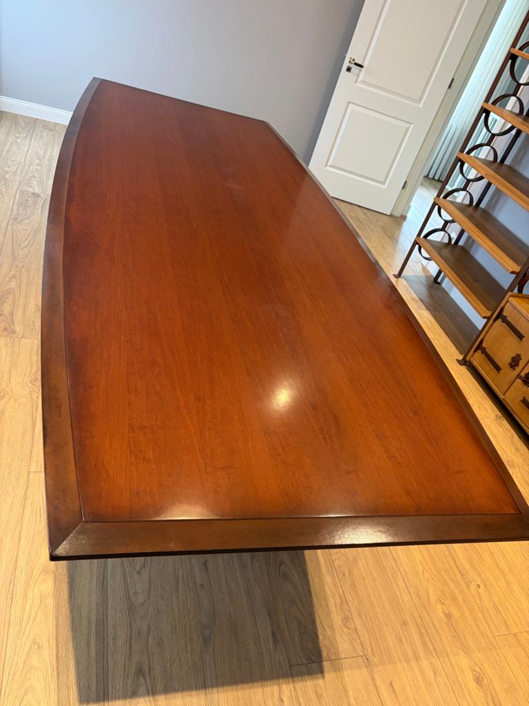 Grote vergadertafel 280x120 cm - Klassiek design, Ophalen