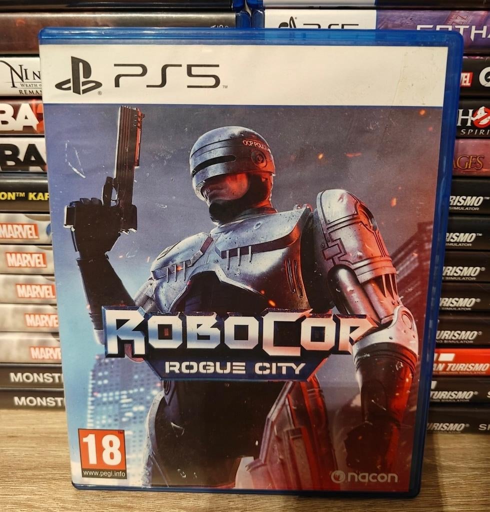 Robocop rogue city playstation 5, Spelcomputers en Games, Games | Sony PlayStation 5, ., Ophalen of Verzenden, Zo goed als nieuw