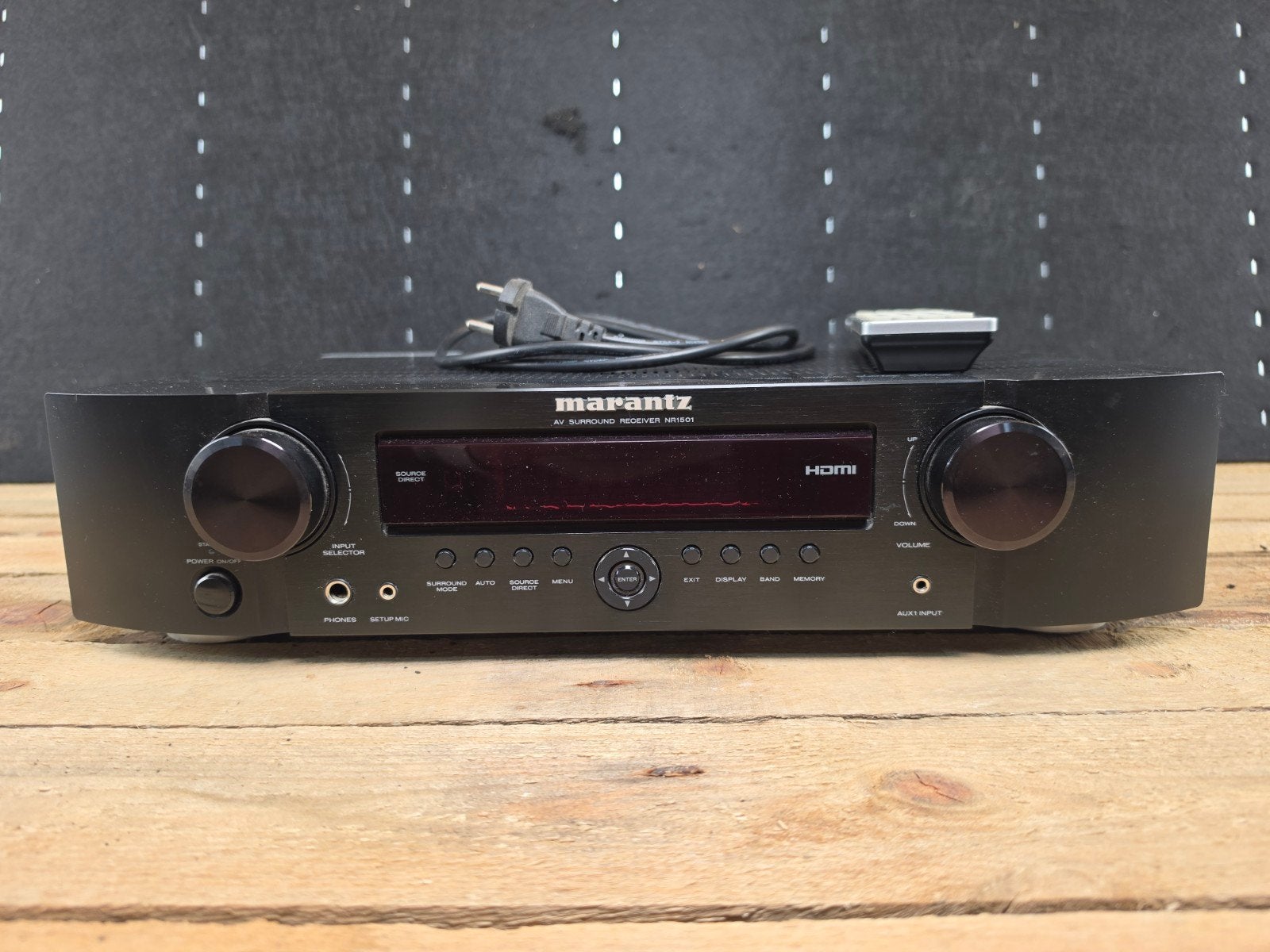 Marantz NR1501 Slimline 7.1 AV-Receiver - Warm Geluid, Marantz, Gebruikt, Ophalen of Verzenden, 120 watt of meer