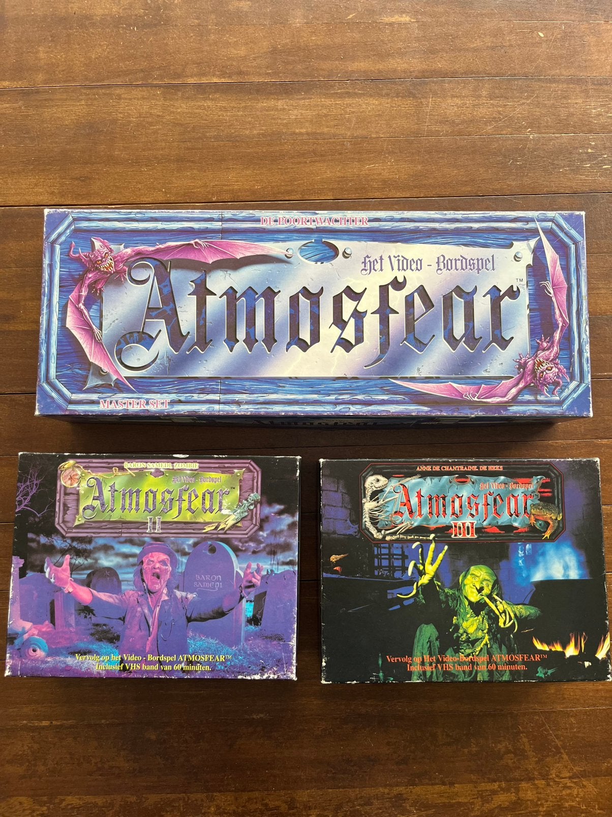 Atmosfear I, II en III, Ophalen of Verzenden, Gebruikt