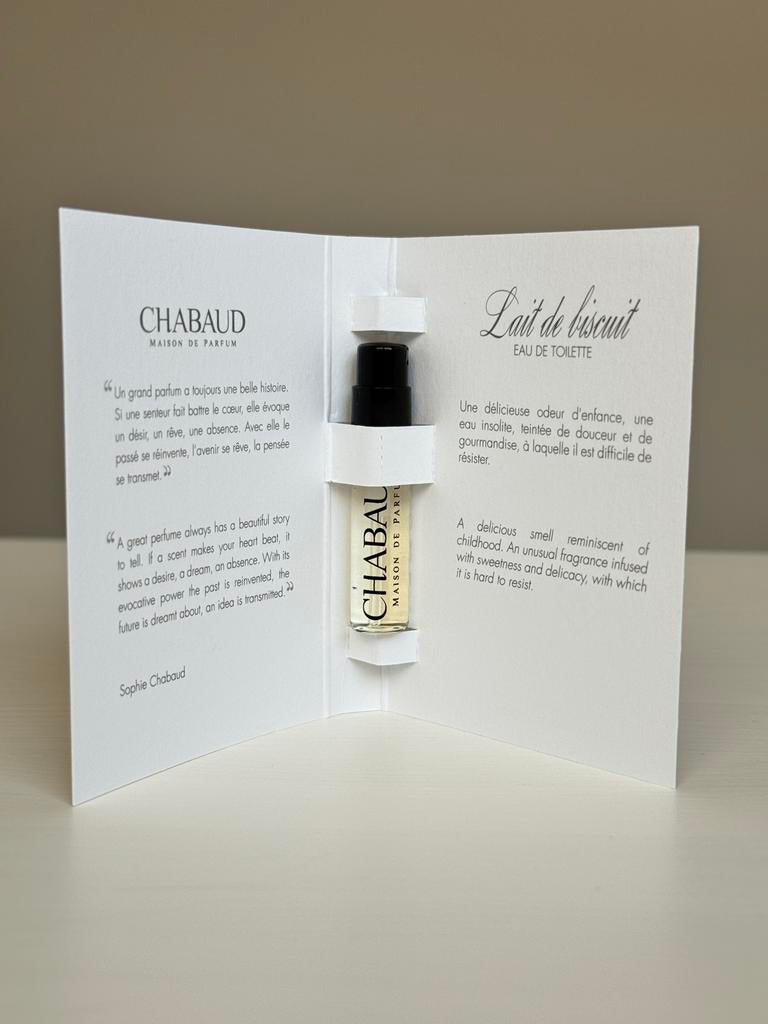 Chabaud - Lait de Biscuit - 1.8ml, Verzenden, Nieuw