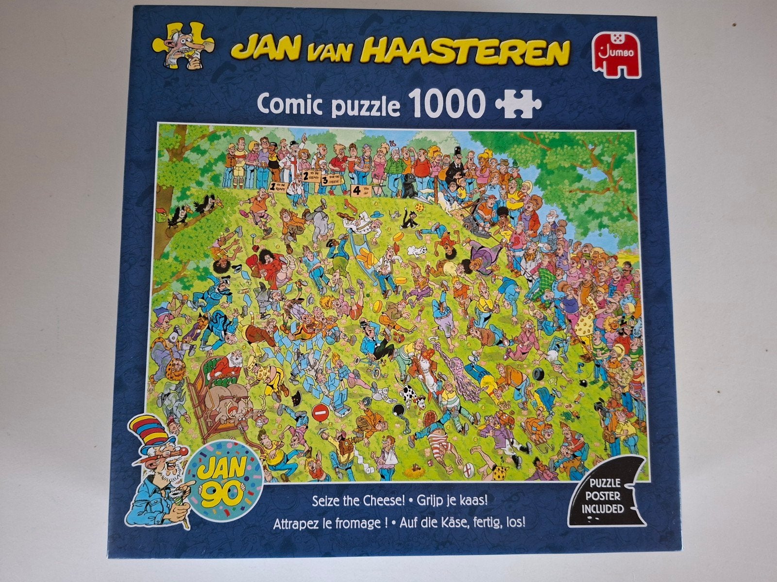 Jan van Haasteren puzzels en overige, Ophalen, 500 t/m 1500 stukjes, Gebruikt, Legpuzzel