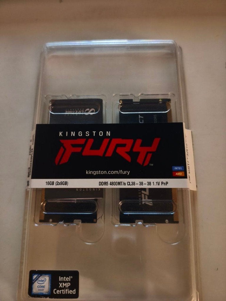 Kingston FURY ddr5 16gb kit (2x8gb) laptop ram sodimm, Computers en Software, Ophalen, Zo goed als nieuw, DDR5, Laptop