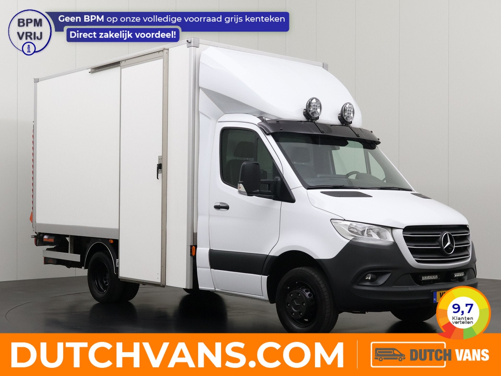 Mercedes-Benz Sprinter 519CDI Automaat Bakwagen+Laadklep | S, Automaat, Achterwielaandrijving, Gebruikt, Euro 6