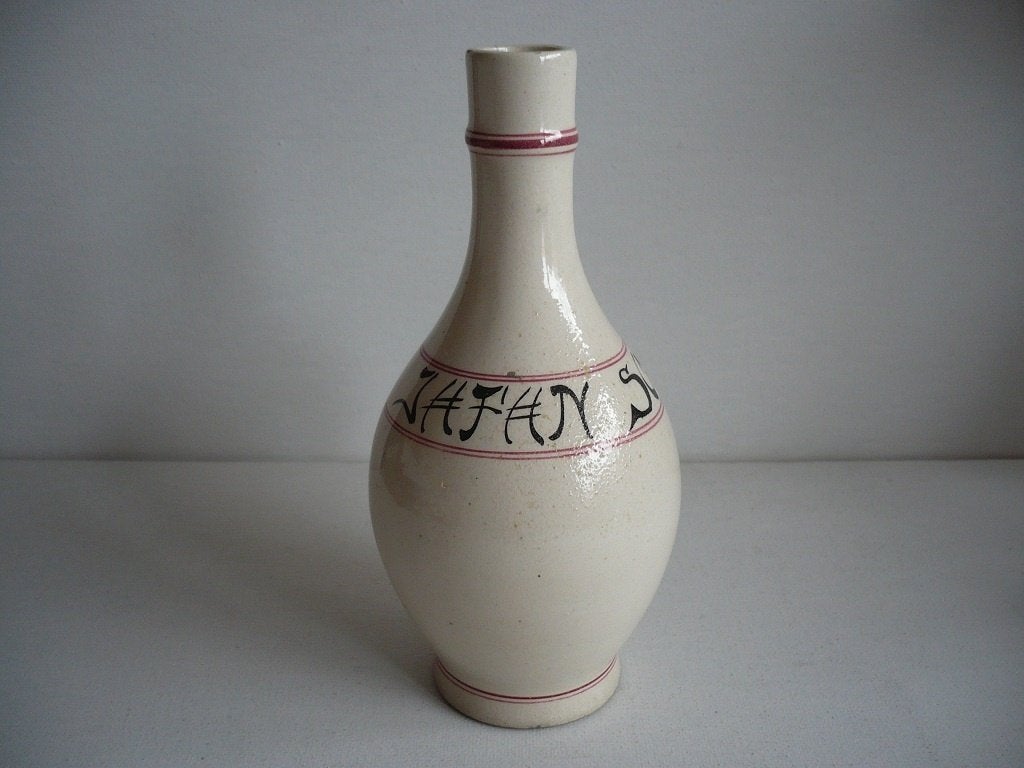 a079-Bijzonder Art Deco, Japan/Japans soya stenen kruikje., Ophalen of Verzenden