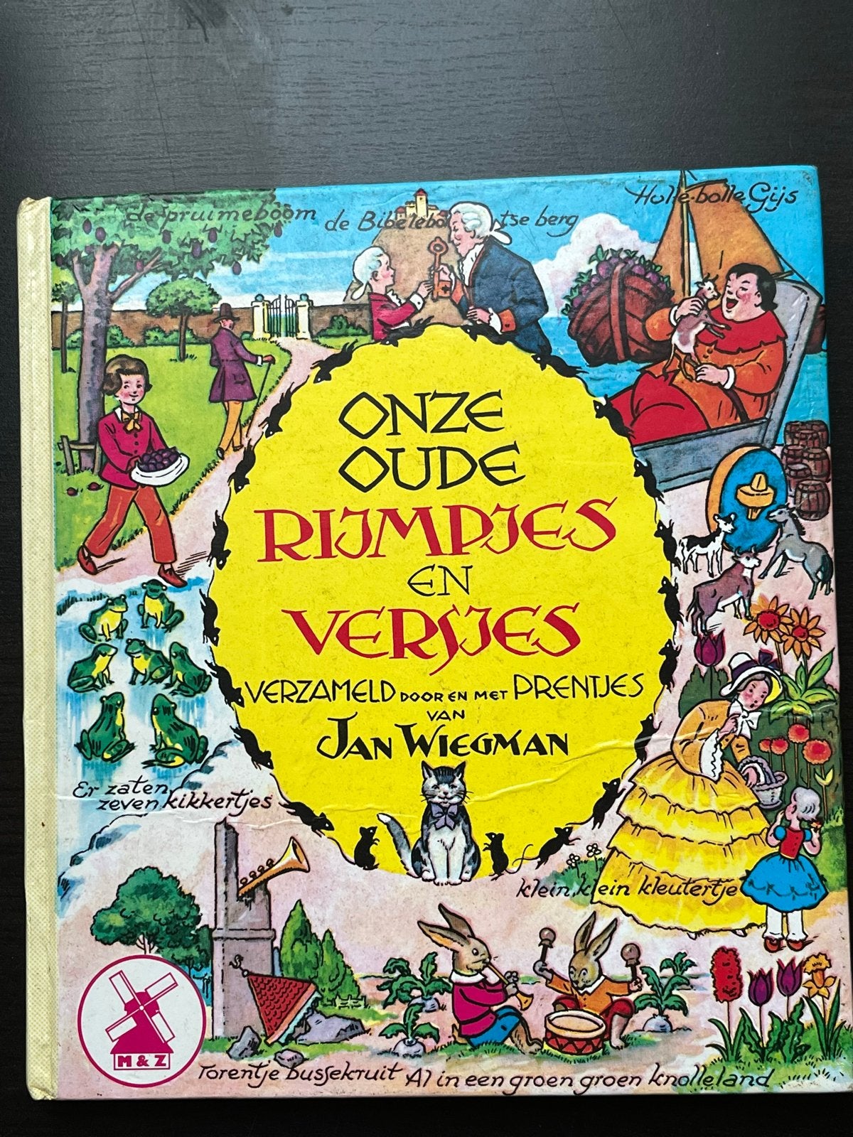 Onze Oude Rijmpjes en Versjes - Jan Wiegman, Ophalen of Verzenden, Gelezen, Sprookjes