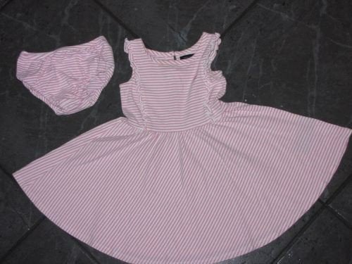 86-92 TOMMY HILFIGER jurk met broekje, Kinderen en Baby's, Babykleding | Maat 86, Ophalen of Verzenden, Zo goed als nieuw, Meisje