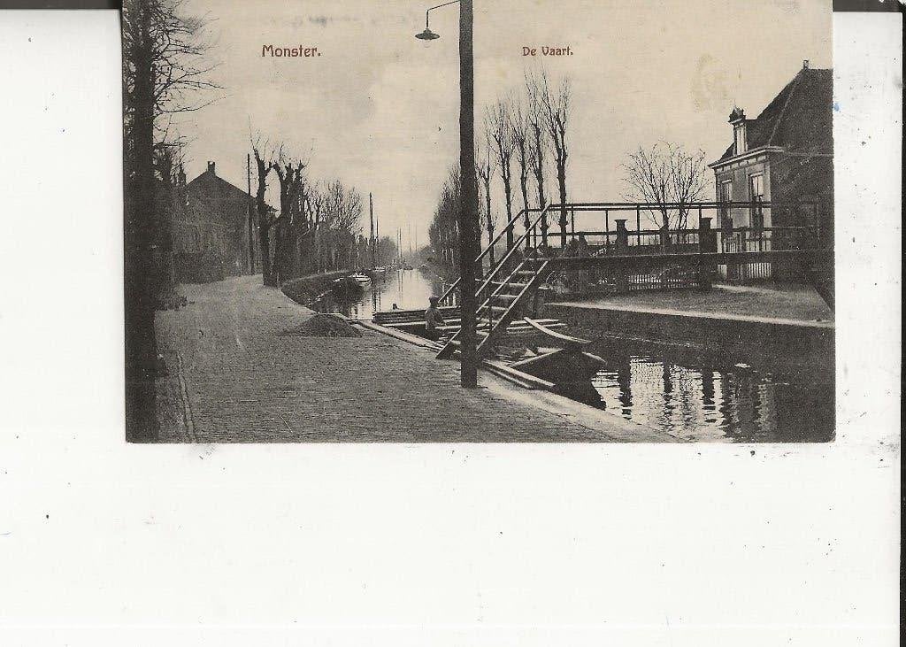 Monster De Vaart met kwakeltje en schuit, Ophalen of Verzenden, Voor 1920, Ongelopen, Zuid-Holland