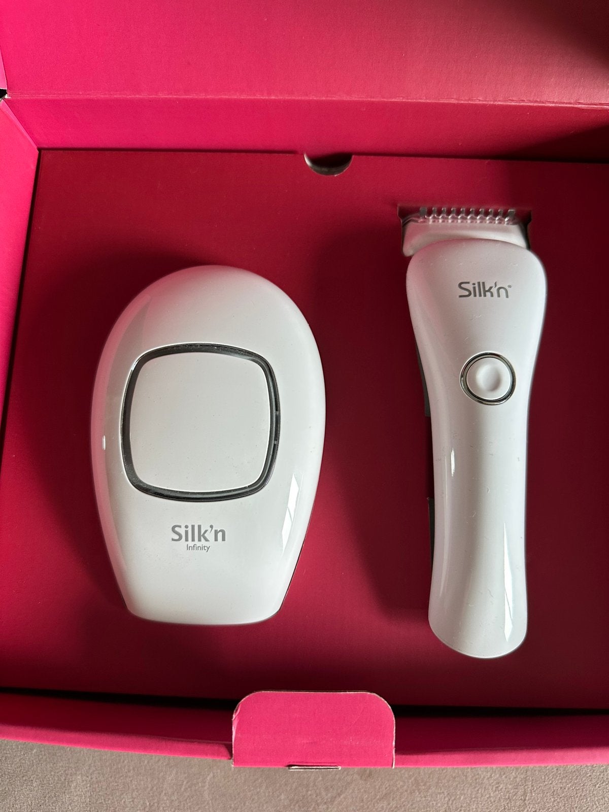 Silk’n Infinity IPL ontharingsapparaat, Verzenden, Zo goed als nieuw, Scheren en Epileren