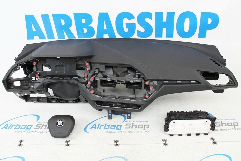 Airbag set Dashboard blauwe stiksels BMW 1 serie F40, Auto-onderdelen, Gebruikt, Ophalen of Verzenden