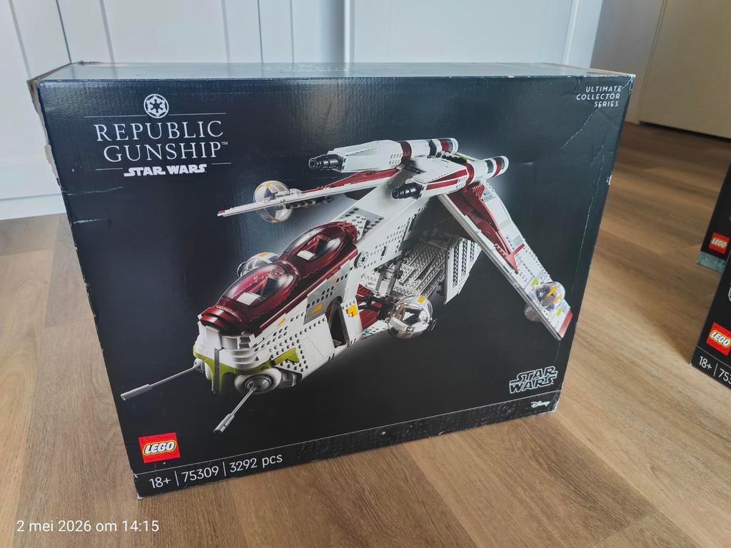 LEGO Star Wars UCS Republic Gunship (75309), Ophalen, Star Wars, Lego, Nieuw