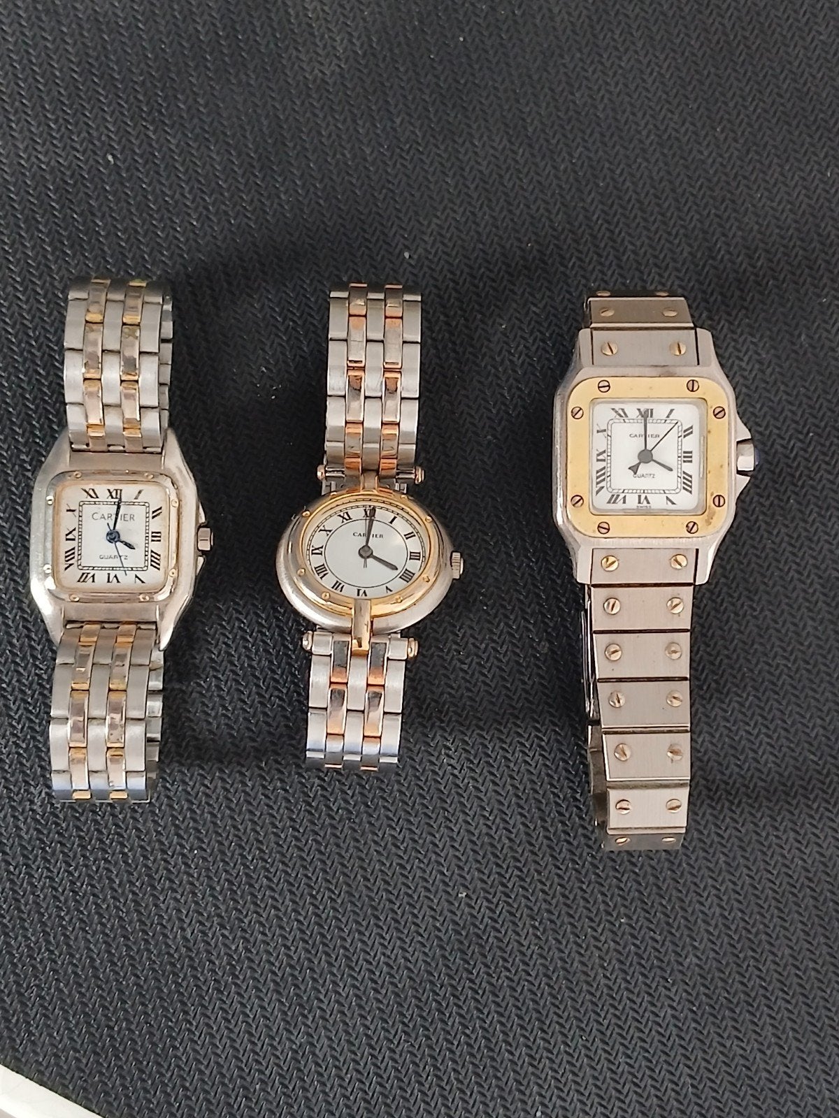 Dames quartz 3x, Ophalen