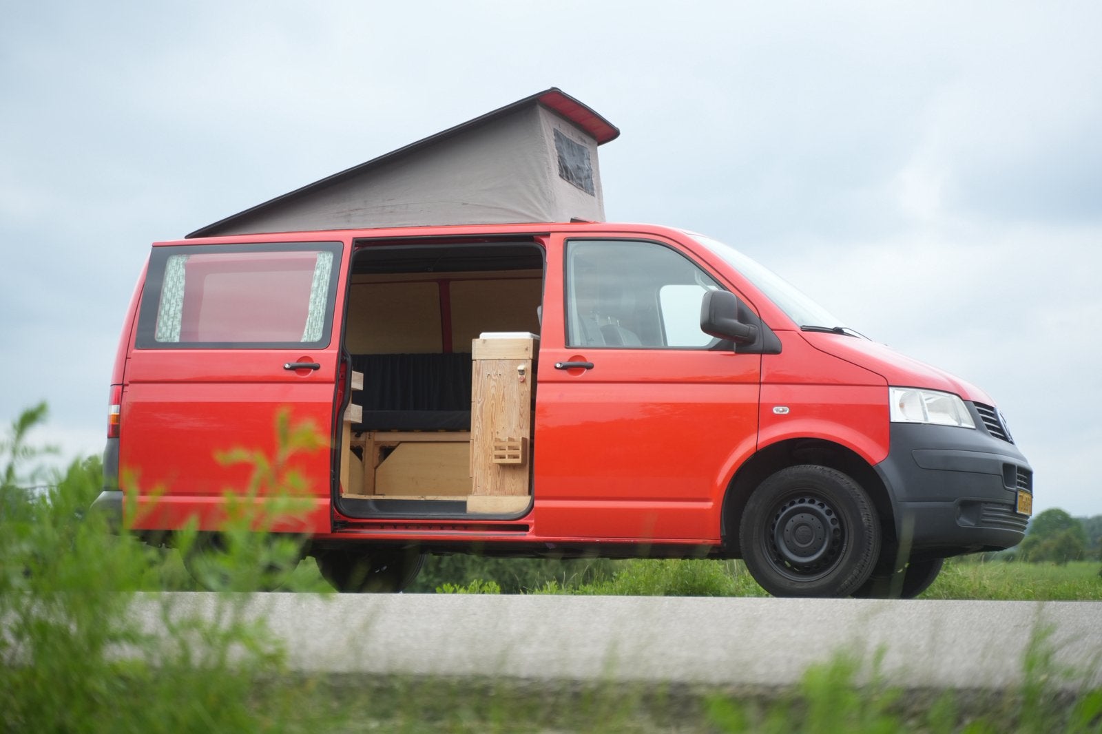Sfeervolle Volkswagen Transporter T5 Camper, Caravans en Kamperen, Campers, Volkswagen, Luifel, Tot en met 2, Particulier