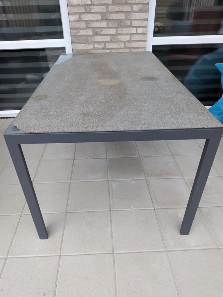 Gratis: Tuintafel, Ophalen of Verzenden, Gebruikt, Rechthoekig