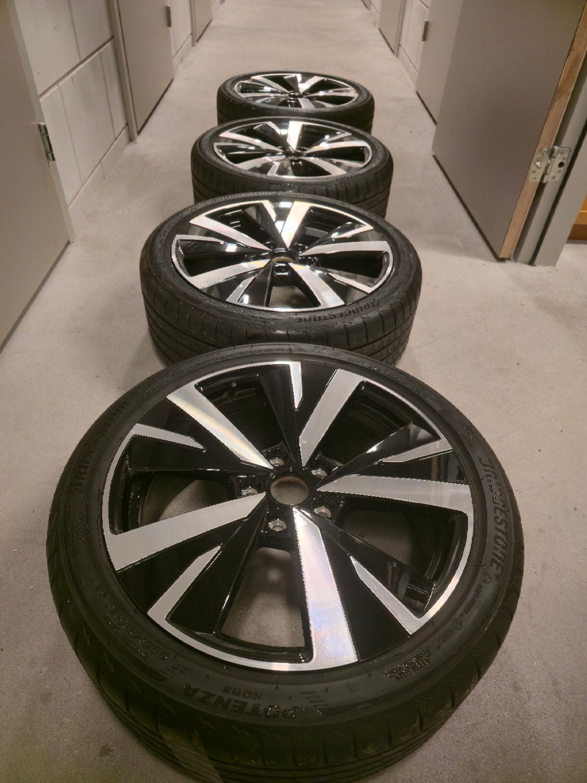 18 inch originele VW Golf 8 VIII Catania velgen, 18 inch, Gebruikt, Banden en Velgen, Ophalen of Verzenden