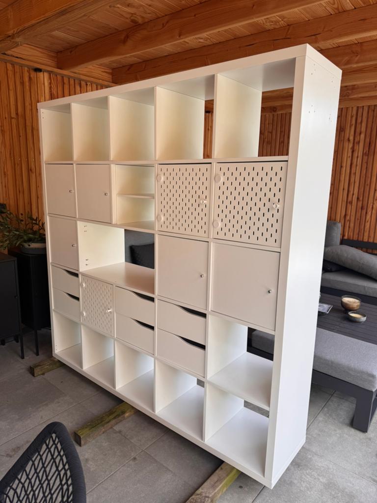 IKEA Kallax kast, Huis en Inrichting, Kasten | Boekenkasten, Ophalen, Overige materialen, Gebruikt, 150 tot 200 cm