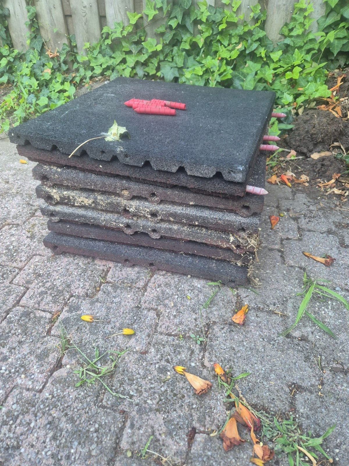 Rubbermatten - 3 stuks, makkelijk te plaatsen, Ophalen of Verzenden