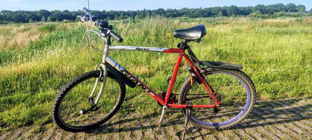 Giant Boulder mountainbike, Ophalen, Gebruikt, Giant, Geen vering