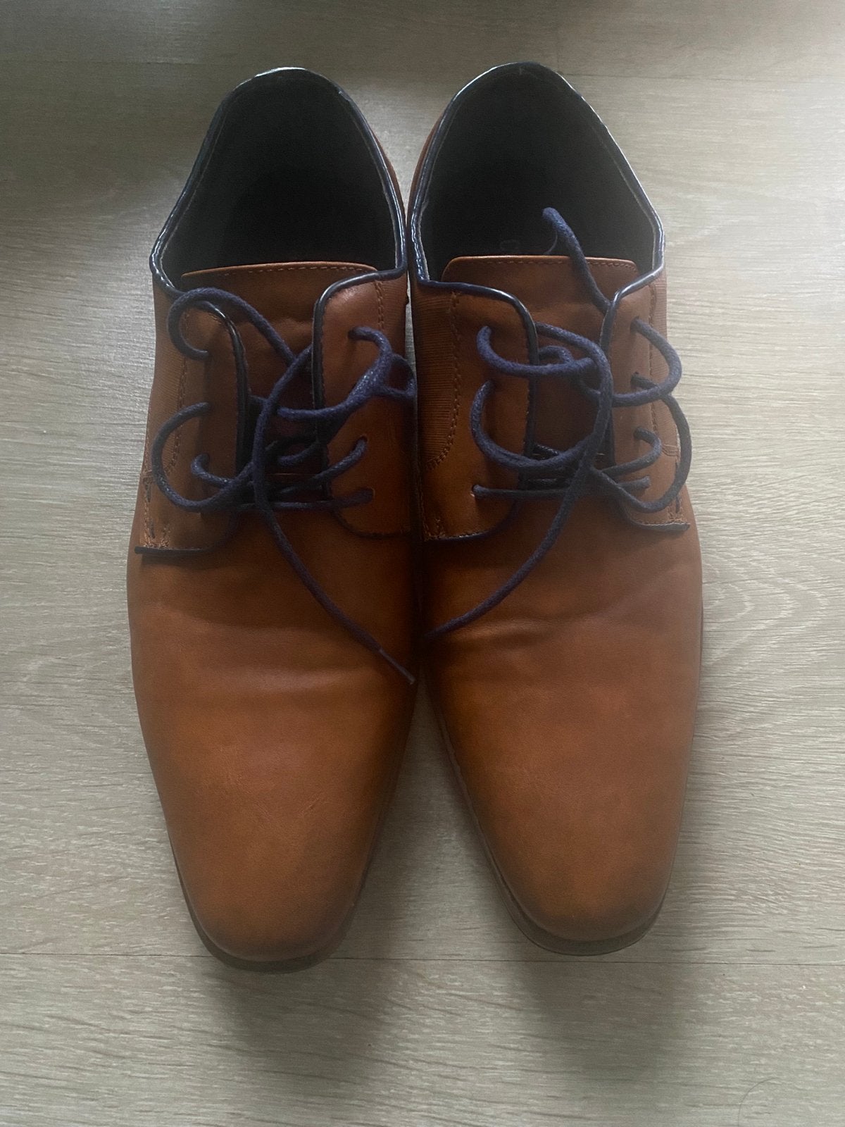 Nette bruine veterschoenen maat 43, Kleding | Heren, Ophalen of Verzenden, Gedragen, Bruin, Veterschoenen