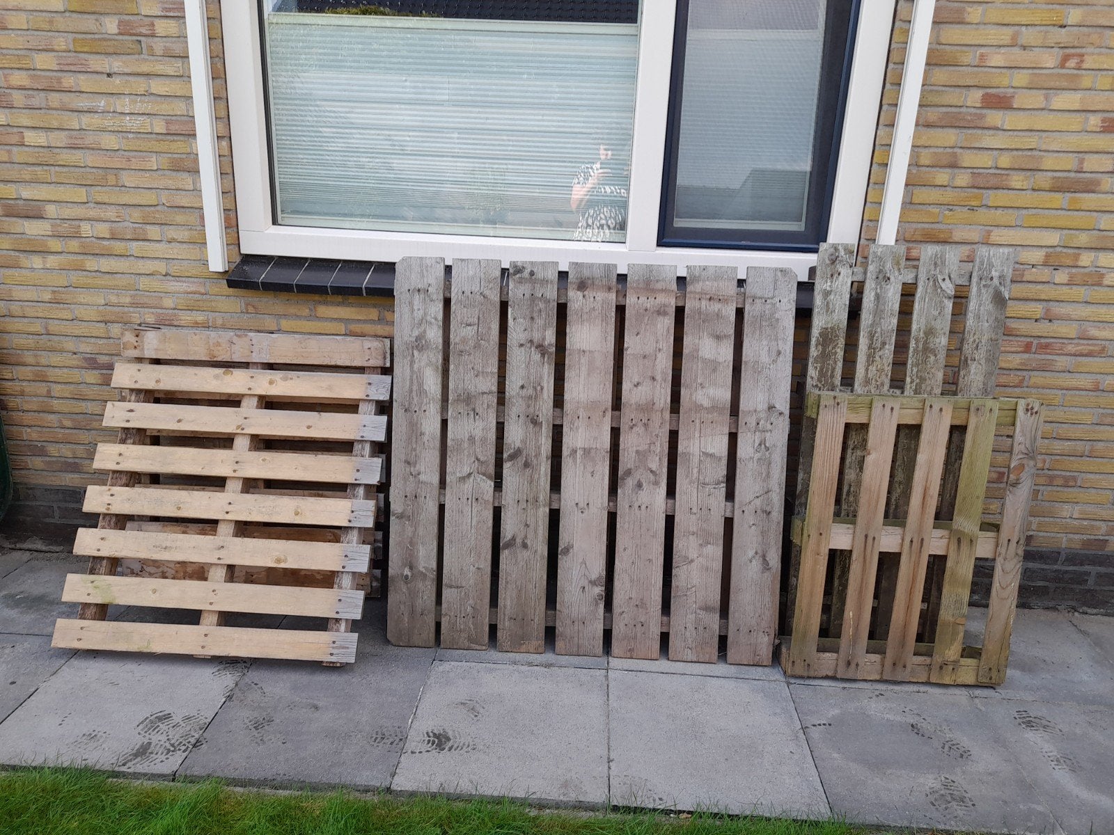 6 pallets / brandhout gratis ophalen, Ophalen of Verzenden