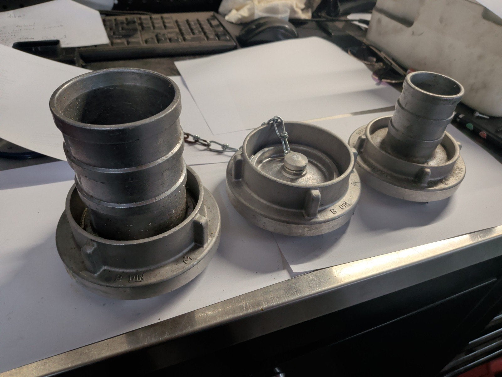 Aluminium Storz Koppelingen - Diverse Maten, Ophalen of Verzenden, Gebruikt