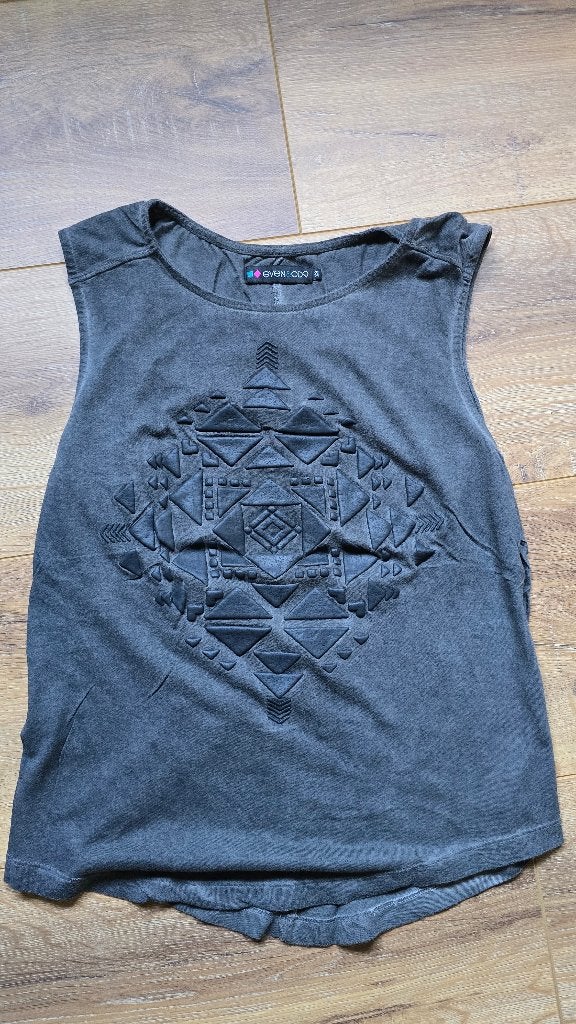 Nieuwe grijze top van Even&Odd maat XS, Nieuw, Ophalen of Verzenden, Zonder mouw, Maat 34 (XS) of kleiner