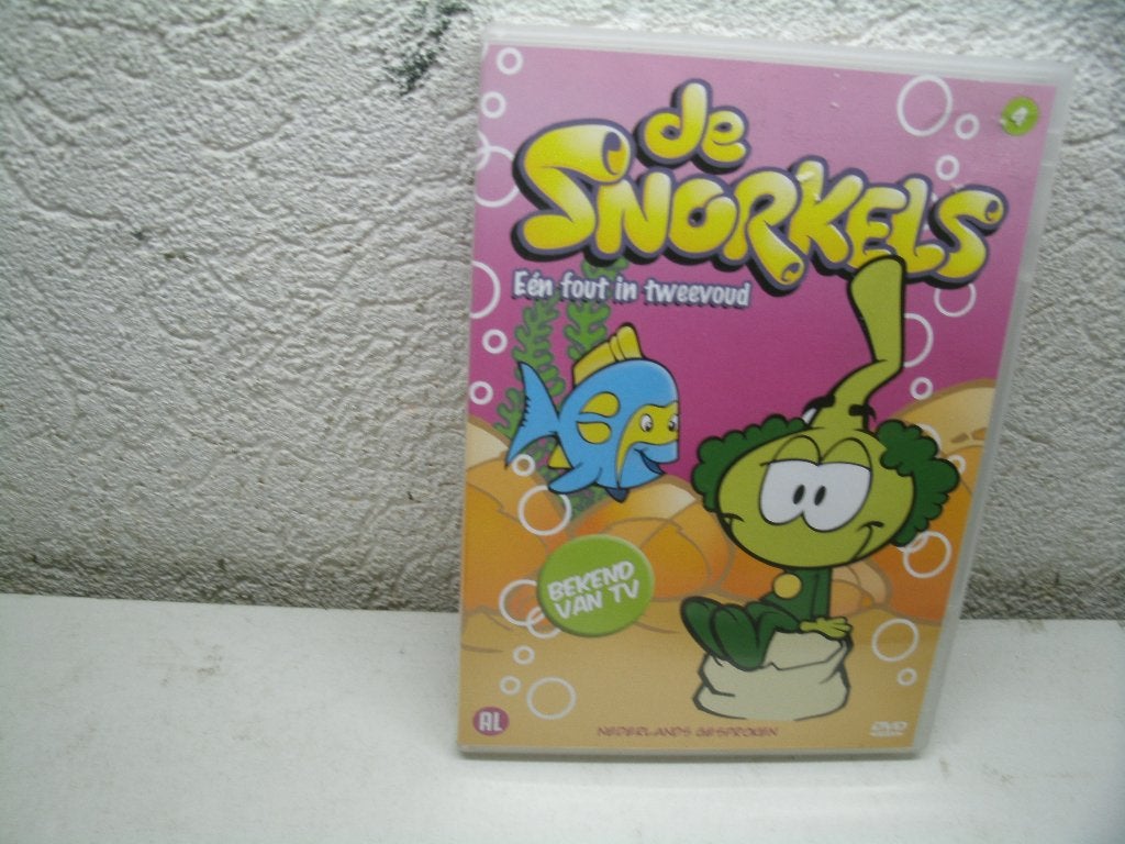 dvd 247k de snorkels een fout in tweevoud, Alle leeftijden, Ophalen of Verzenden, Zo goed als nieuw