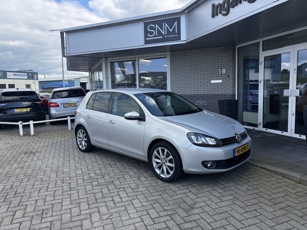 Volkswagen Golf 1.4 TSI Highline (bj 2009, automaat), Auto's, Euro 5, Automatische klimaatregeling, Gebruikt, 4 cilinders