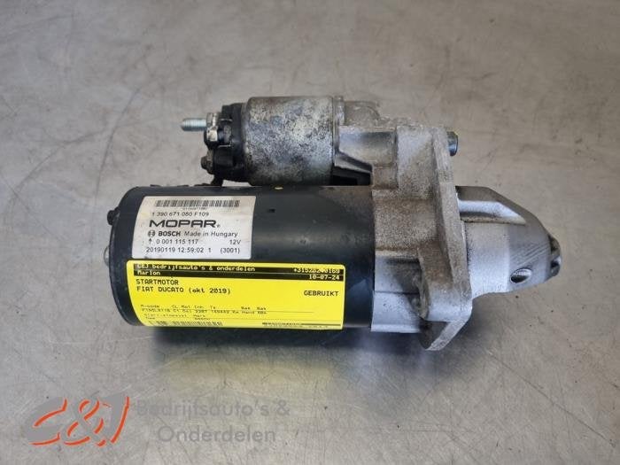 Startmotor van een Fiat Ducato, Gebruikt, -, -, Ophalen of Verzenden