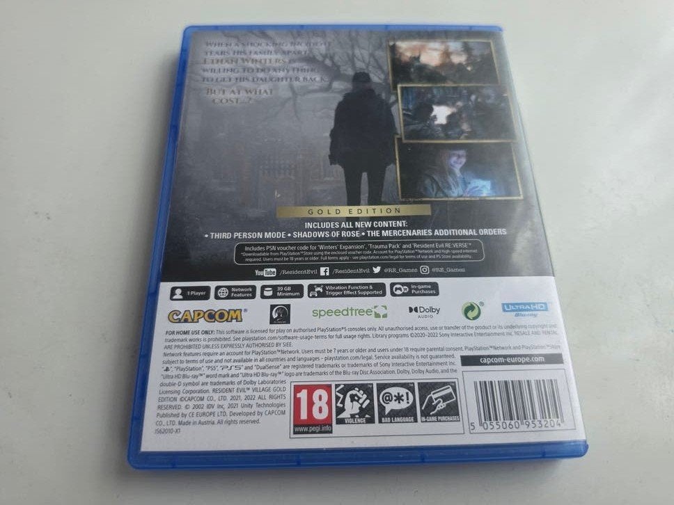Resident Evil Village voor Playstation 5 Lees Beschrijving, CAPCOM CO., LTD., Vanaf 18 jaar, Shooter, Info@capcom.com