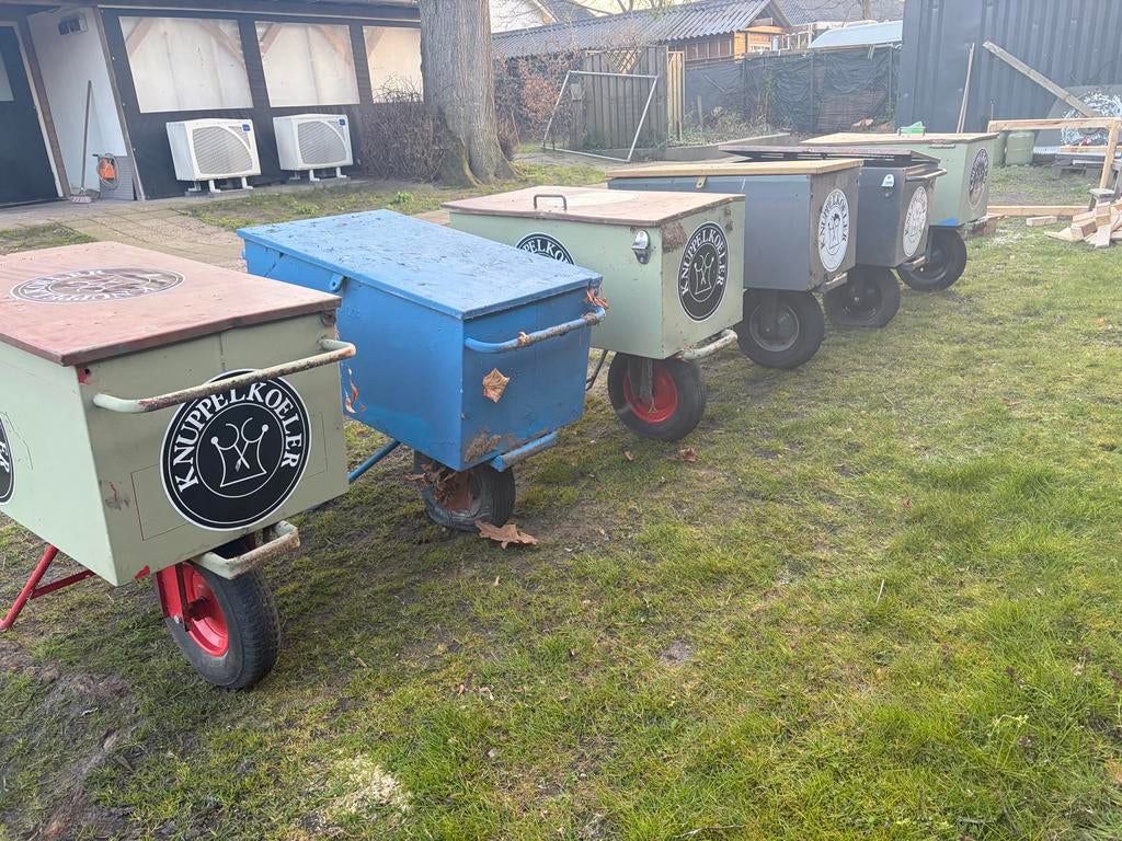 Gereedschapskruiwagen Knuppelkoeler kruiwagen, Tuin en Terras, Ophalen, Gebruikt, Handmatig, Eenwielig