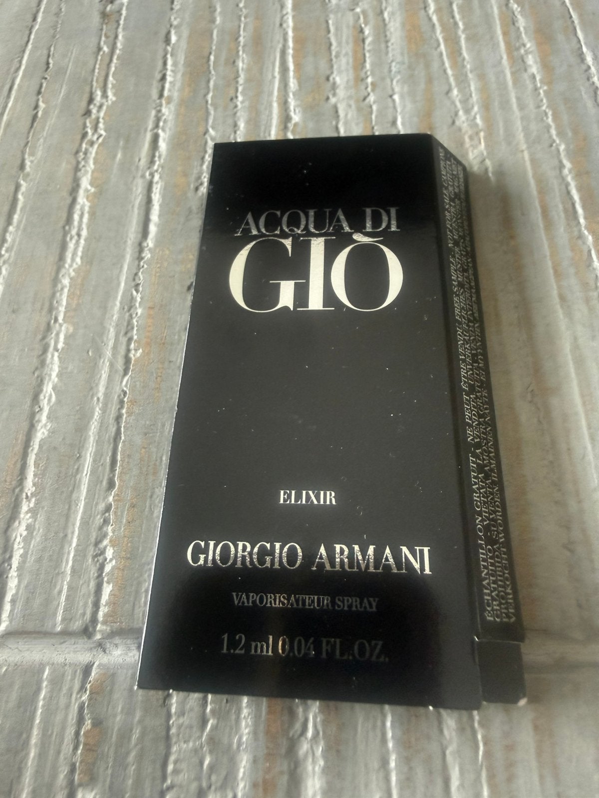 Giorgio Armani Acqua Di GIÒ Elixer, Ophalen of Verzenden, Nieuw