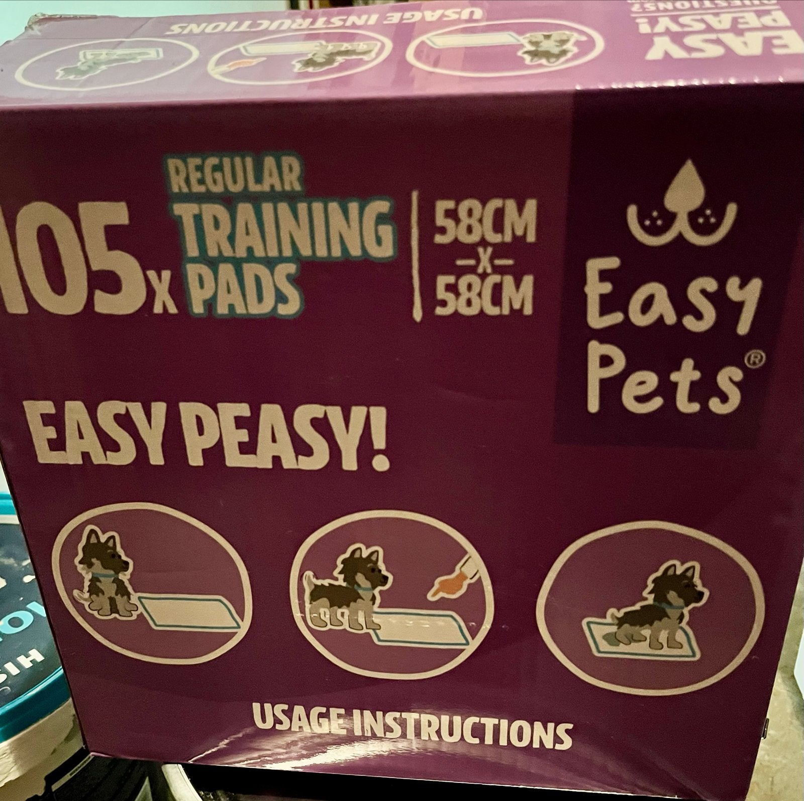 Easy pets - puppy training pads (105), Dieren en Toebehoren, Overige merken, Ophalen, Zo goed als nieuw, Overige typen