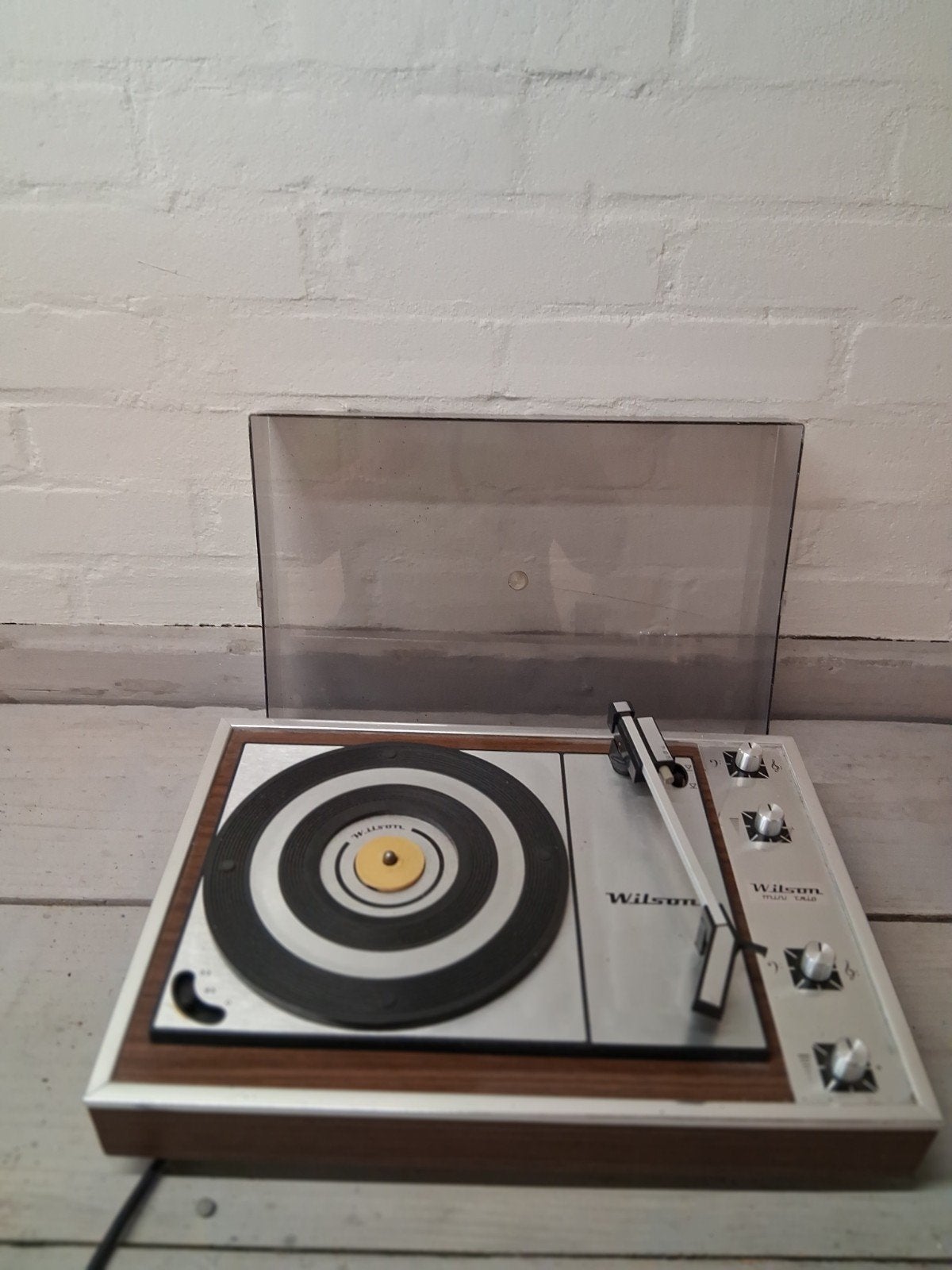 Wilson "Play-Boy" platenspeler uit de jaren 60/70, Audio, Tv en Foto, Platenspelers, Ophalen of Verzenden, Gebruikt, Overige merken