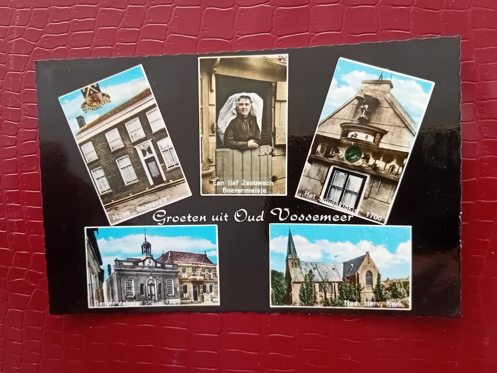 Ansichtkaart Oud Vossemeer, Ophalen of Verzenden, Zuid-Holland