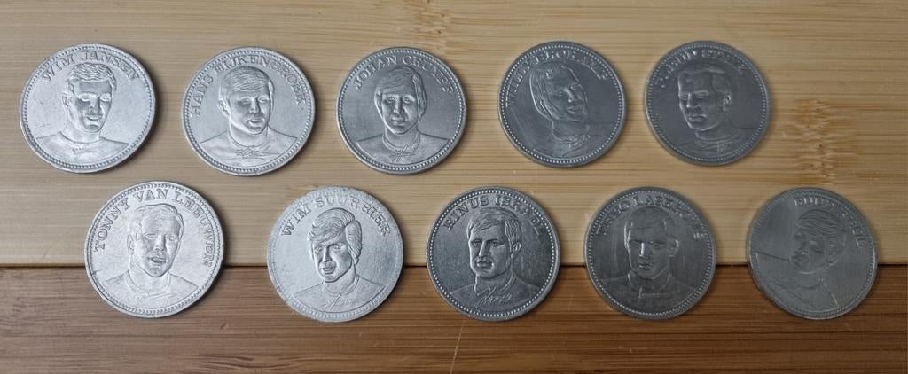Voetbal Munten, Ophalen of Verzenden