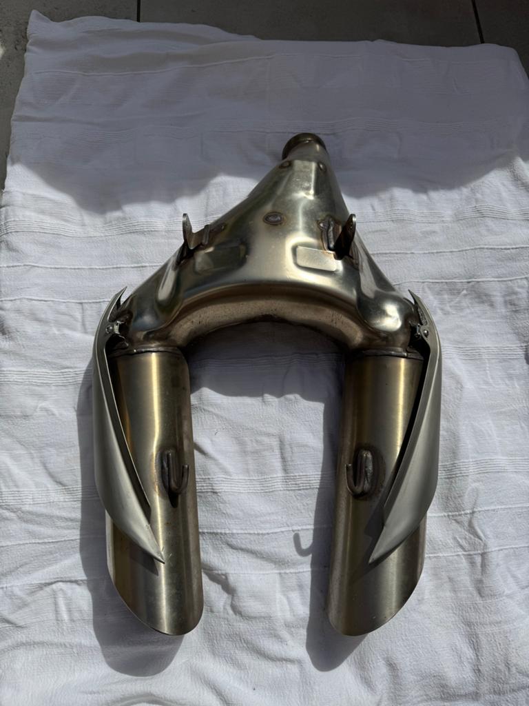 Originele uitlaat KTM Superduke 990, Motoren, Ophalen, Gebruikt
