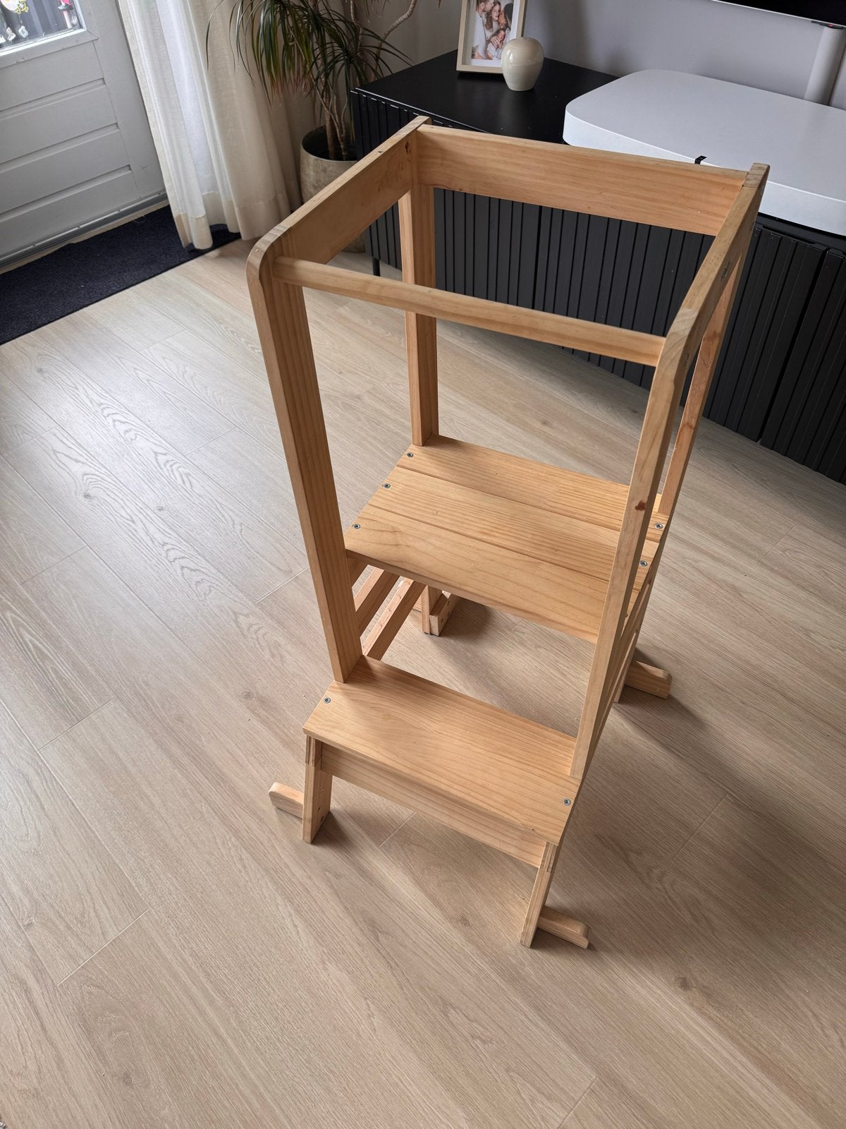 Houten leertoren / keukenhulp voor kinderen, Ophalen, Gebruikt, Overige typen