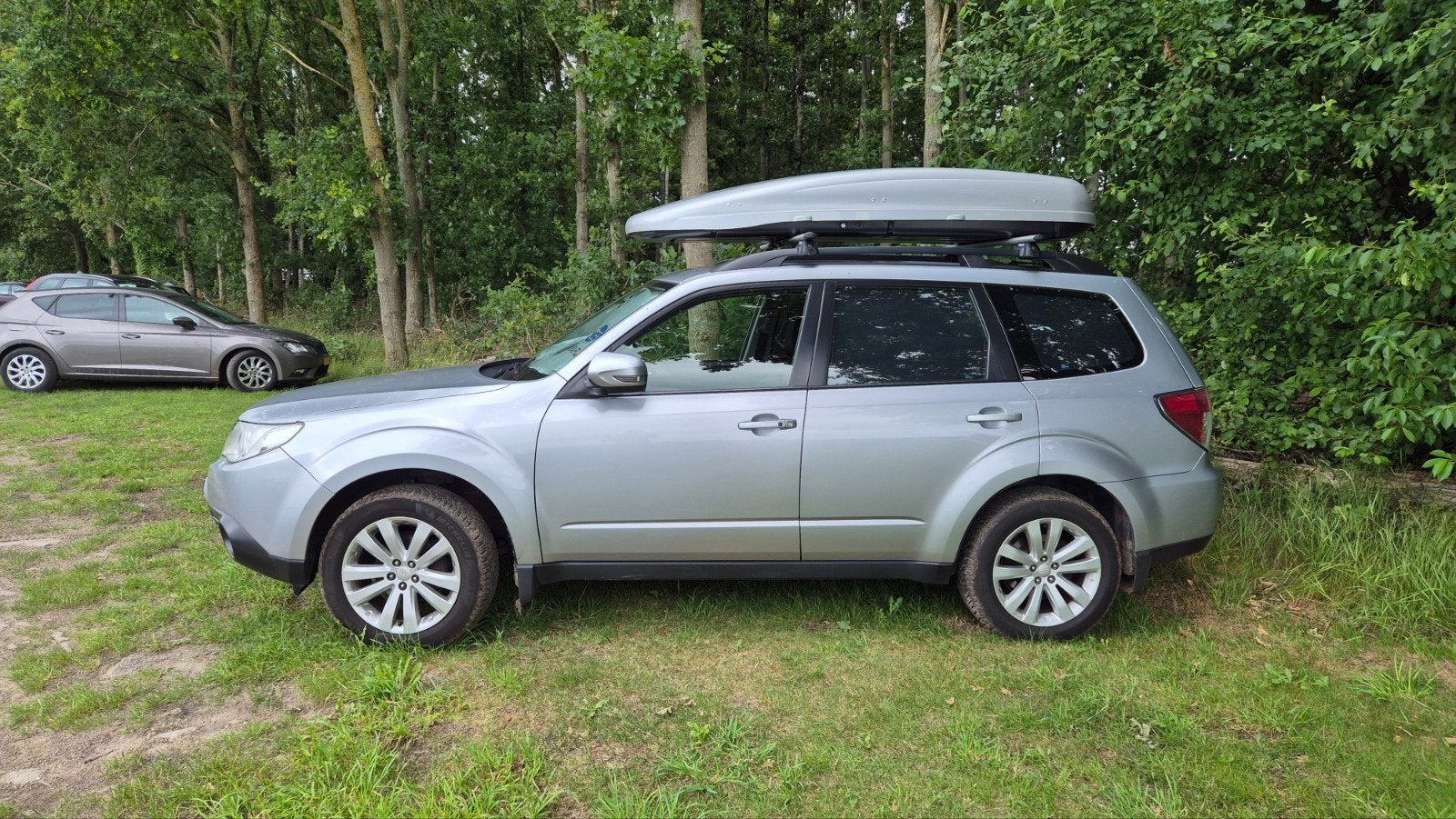 Subaru dakkoffer, Ophalen, Zo goed als nieuw