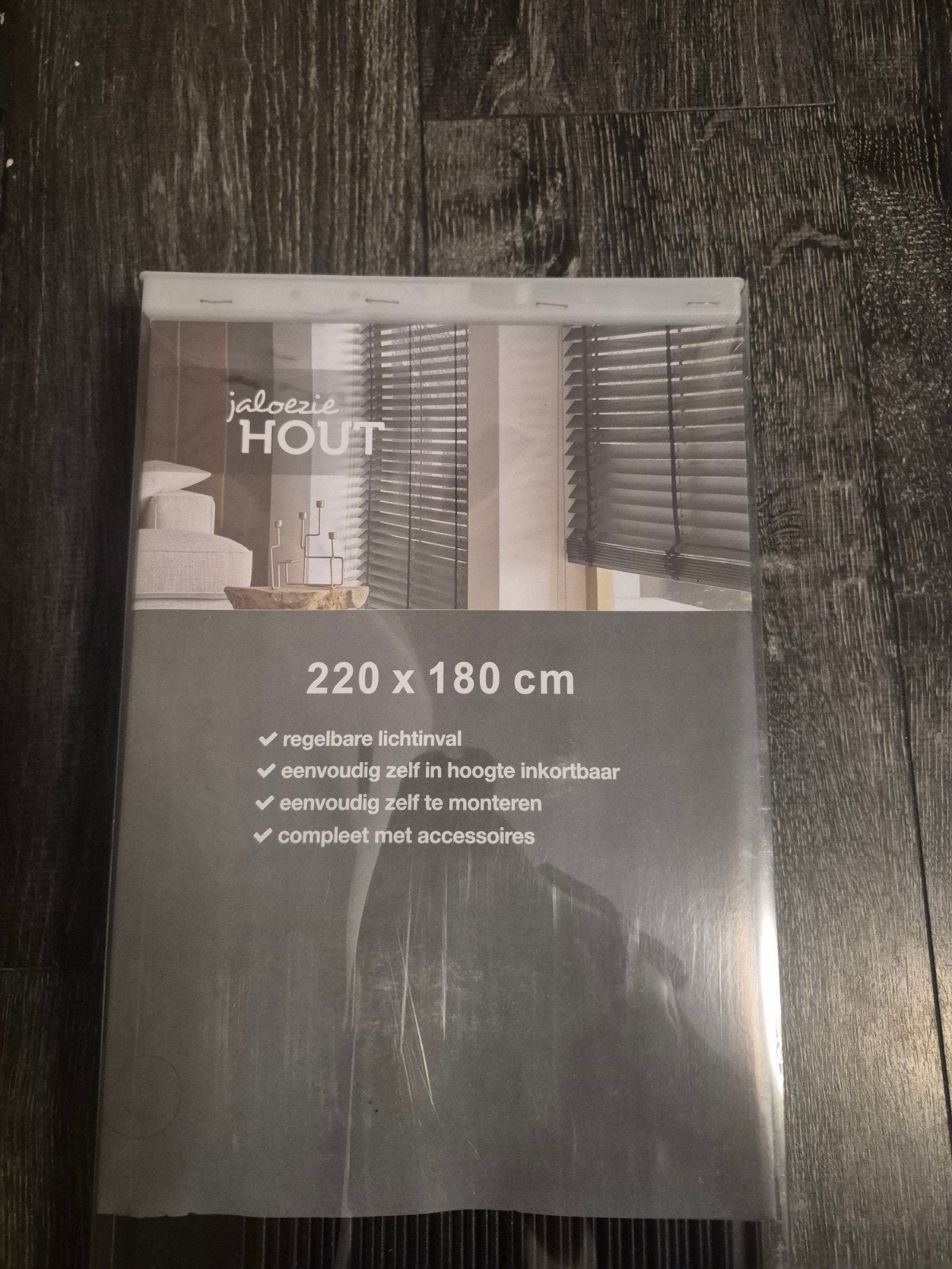 NIEUWE houten jaloezien 220180 bh, Ophalen