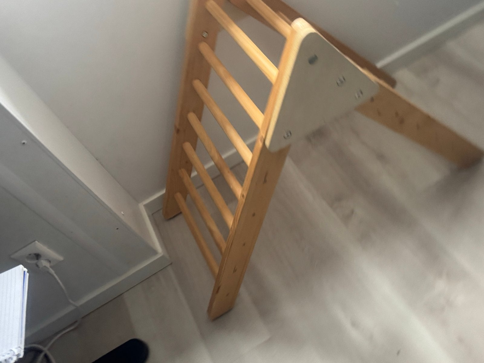 Houten Klimrek / Pikler Driehoek voor Kinderen, Ophalen, Zo goed als nieuw, Klimwand