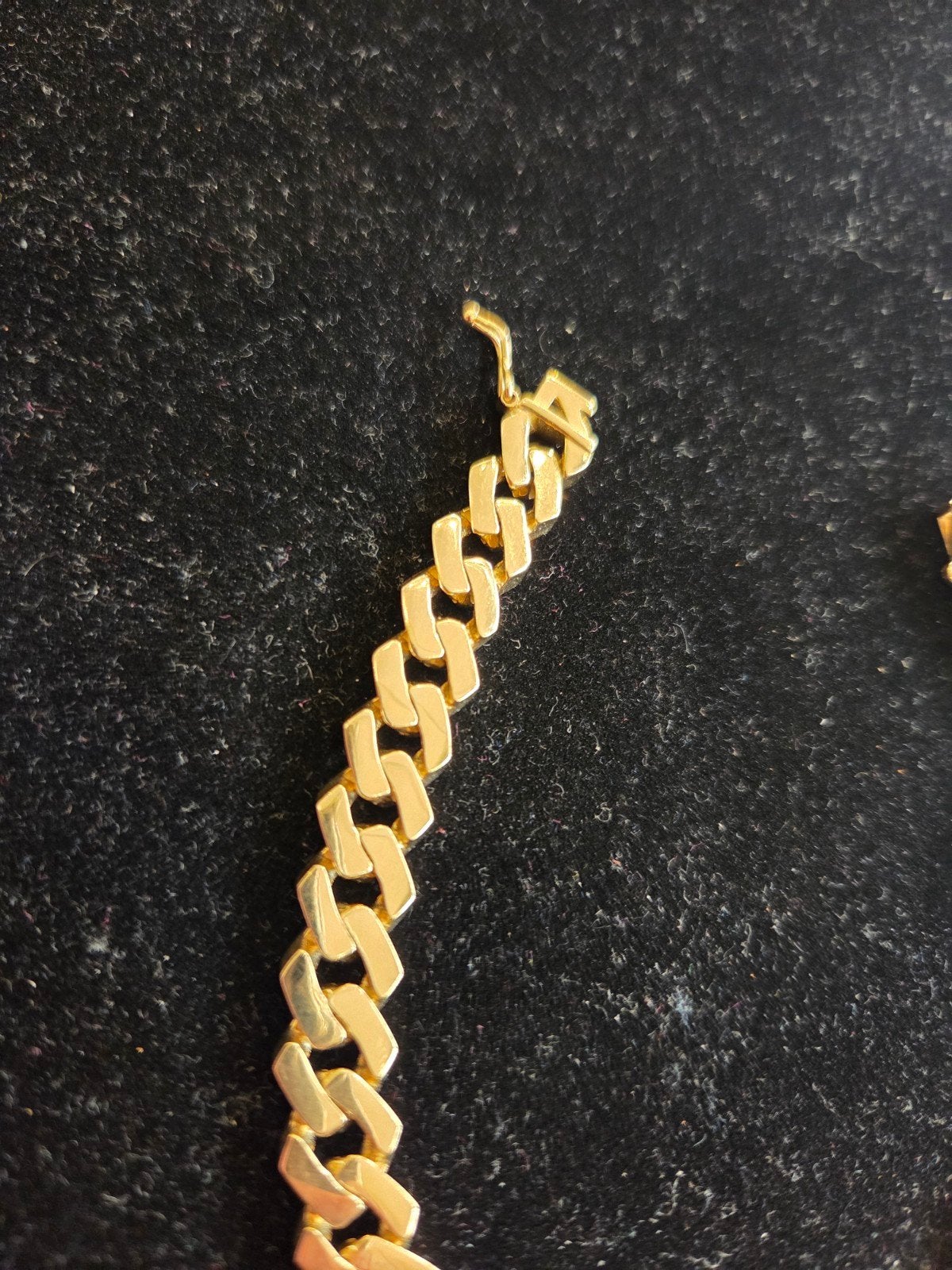 14 k gouden cuban armband 18,7 gram, Ophalen of Verzenden, Nieuw, Goud, Goud