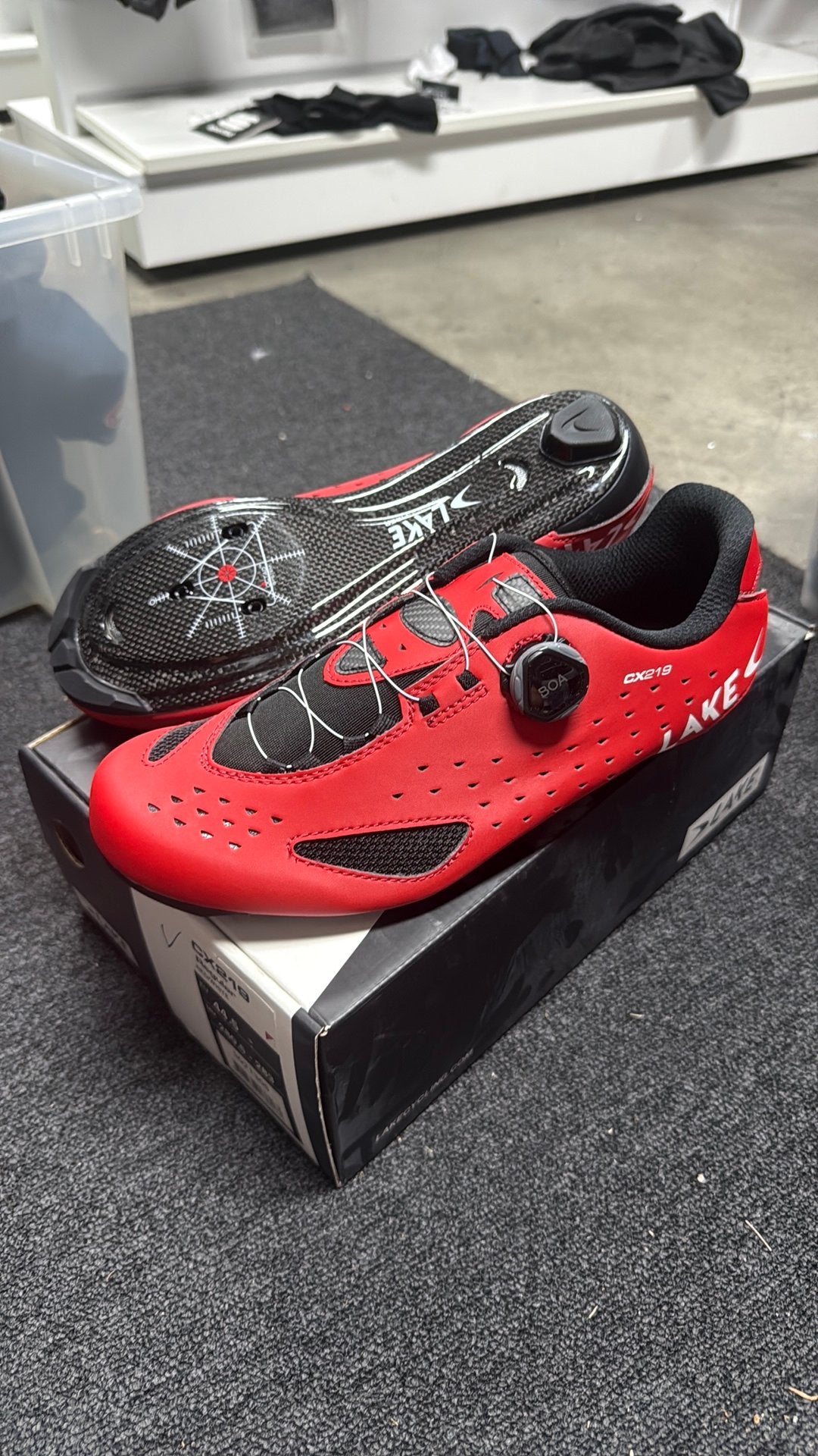 Lake CX219 wielerschoenen nieuw maat 44.5, J, Schoenen, Nieuw, Ophalen of Verzenden