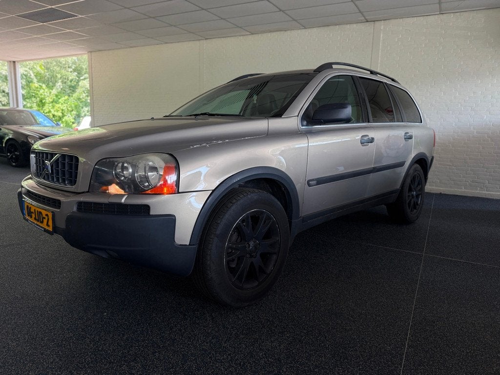 Volvo XC90 2.5 T Elite | Automaat | Leder | 7 Persoons | Tre, Auto's, Gebruikt, Parkeersensor, Bruin, 7 stoelen