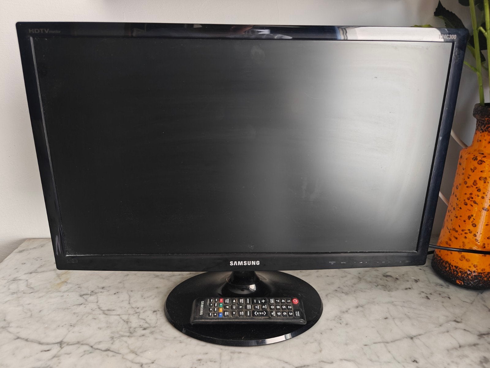 Samsung 24" HDTV monitor - Goede staat, ook als beeldscherm, Audio, Tv en Foto, Televisies, Ophalen, HD Ready (720p), Zo goed als nieuw
