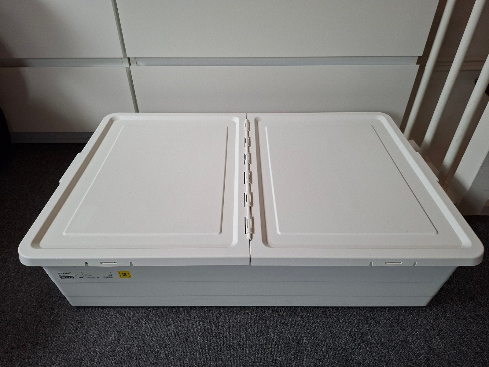 Sockerbit opbergdoos, Ophalen, Minder dan 40 cm, 35 tot 50 cm, Doos