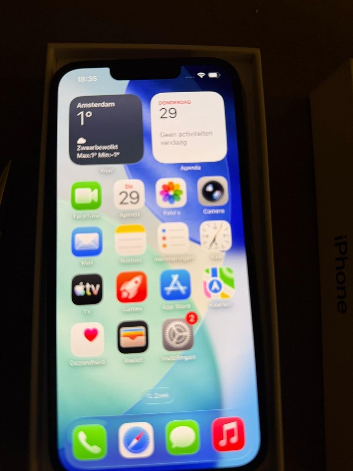 IPhone 14 zeer netjes batterij 100 procent, Telecommunicatie, Mobiele telefoons | Apple iPhone, Ophalen of Verzenden, Zo goed als nieuw