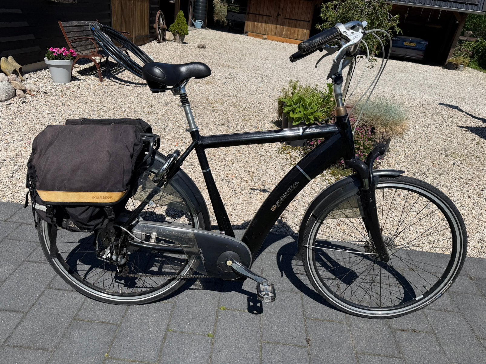 Sparta ION Black-Line elektrische fiets, Ophalen, Sparta, Gebruikt, 50 km per accu of meer